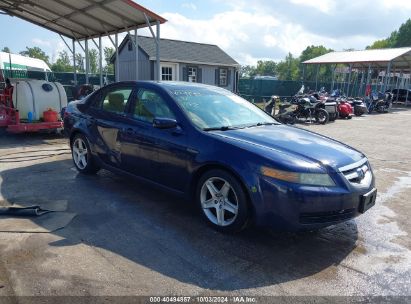 2006 ACURA TL Blue  Gasoline 19UUA662X6A066120 photo #1