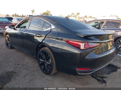 2022 LEXUS ES 250 F SPORT Black  gas 58AG11D15NU009821 photo #4