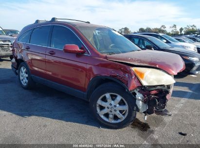 2008 HONDA CR-V EX-L Red  Gasoline JHLRE38708C028793 photo #1