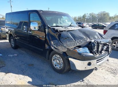 2018 NISSAN NV PASSENGER NV3500 HD SL V8 Black  Gasoline 5BZAF0AA7JN850321 photo #1