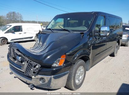 2018 NISSAN NV PASSENGER NV3500 HD SL V8 Black  Gasoline 5BZAF0AA7JN850321 photo #3