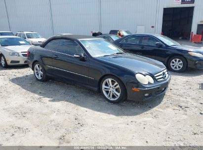 2006 MERCEDES-BENZ CLK 350 Black  Gasoline WDBTK56H46F189130 photo #1