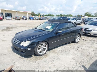 2006 MERCEDES-BENZ CLK 350 Black  Gasoline WDBTK56H46F189130 photo #3