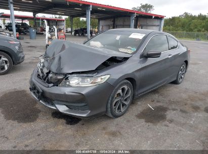 2016 HONDA ACCORD LX-S Gray  Gasoline 1HGCT1B36GA002293 photo #3