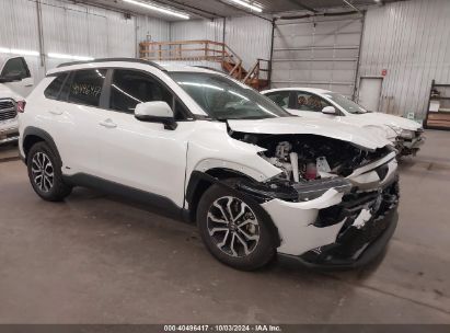 2023 TOYOTA COROLLA CROSS HYBRID SE White  Hybrid 7MUFBABG8PV016576 photo #1