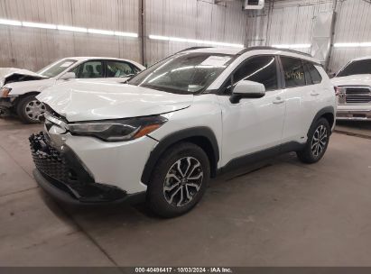 2023 TOYOTA COROLLA CROSS HYBRID SE White  Hybrid 7MUFBABG8PV016576 photo #3