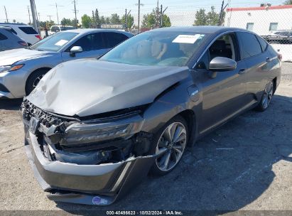 2018 HONDA CLARITY PLUG-IN HYBRID Brown  Hybrid JHMZC5F13JC016817 photo #3