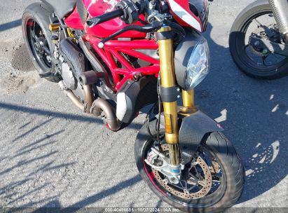 2018 DUCATI MONSTER 1200 Red  Gasoline ZDMMACFW3JB024928 photo #1