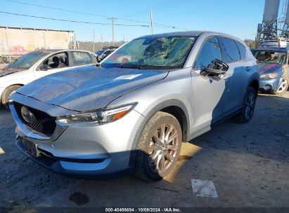 2021 MAZDA CX-5 GRAND TOURING Silver  Gasoline JM3KFBDM1M1345416 photo #3