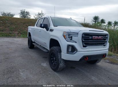 2022 GMC SIERRA 1500 LIMITED 4WD  SHORT BOX AT4 White  Gasoline 3GTP9EEL2NG196384 photo #1