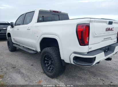 2022 GMC SIERRA 1500 LIMITED 4WD  SHORT BOX AT4 White  Gasoline 3GTP9EEL2NG196384 photo #4