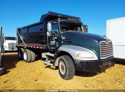 2011 MACK 600 CXU600 Green  Diesel 1M1AW01X3BM002495 photo #1