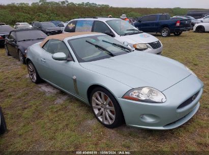 2008 JAGUAR XK Silver  Gasoline SAJWA44B385B23692 photo #1