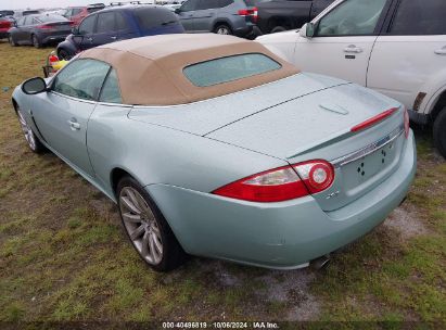 2008 JAGUAR XK Silver  Gasoline SAJWA44B385B23692 photo #4