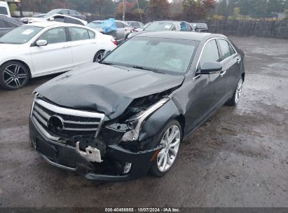 2013 CADILLAC ATS PREMIUM Gray  Gasoline 1G6AM5SX7D0128079 photo #3