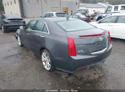 2013 CADILLAC ATS PREMIUM Gray  Gasoline 1G6AM5SX7D0128079 photo #4