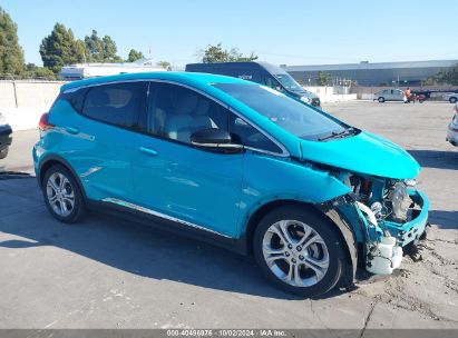 2020 CHEVROLET BOLT EV FWD LT Light Blue  Electric 1G1FY6S02L4144559 photo #1