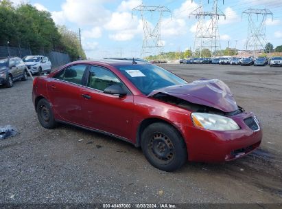 2008 PONTIAC G6 VALUE LEADER Red  Gasoline 1G2ZF57B584262390 photo #1