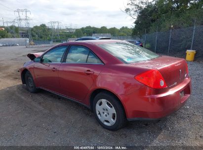 2008 PONTIAC G6 VALUE LEADER Red  Gasoline 1G2ZF57B584262390 photo #4