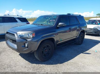 2022 TOYOTA 4RUNNER SR5 PREMIUM Gray  Gasoline JTEFU5JR7N5262709 photo #3