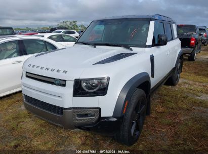 2022 LAND ROVER DEFENDER 110 X-DYNAMIC HSE White  Gasoline SALE37RU7N2087069 photo #3