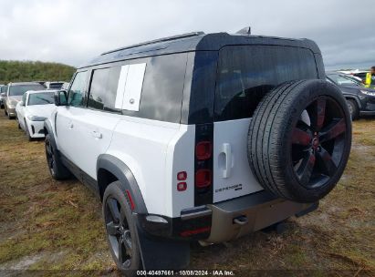 2022 LAND ROVER DEFENDER 110 X-DYNAMIC HSE White  Gasoline SALE37RU7N2087069 photo #4