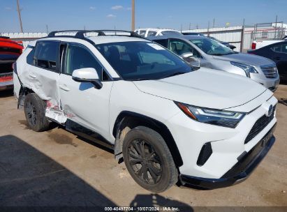 2023 TOYOTA RAV4 HYBRID SE White  Hybrid JTM16RFV1PD104140 photo #1