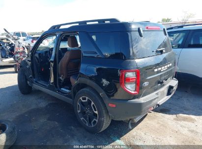 2022 FORD BRONCO SPORT OUTER BANKS Black  Gasoline 3FMCR9C61NRE29769 photo #4