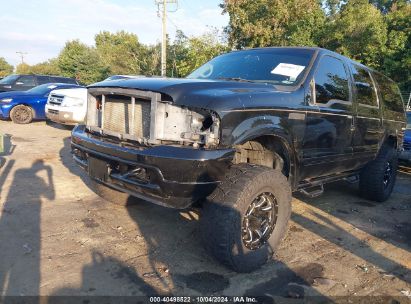 2000 FORD EXCURSION LIMITED Black  Gasoline 1FMNU43S1YED27404 photo #3