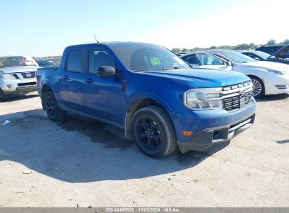 2024 FORD MAVERICK LARIAT Blue  Gasoline 3FTTW8S91RRA26853 photo #1