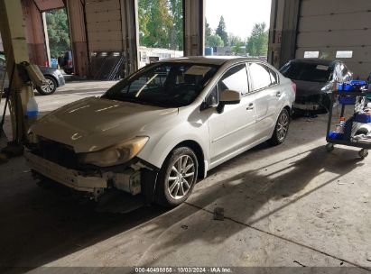 2012 SUBARU IMPREZA 2.0I PREMIUM White  Gasoline JF1GJAC63CH028467 photo #3