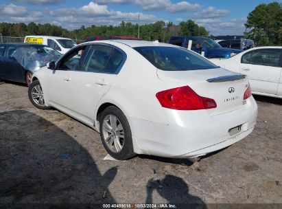 2012 INFINITI G25 JOURNEY White  Gasoline JN1DV6AP4CM700038 photo #4