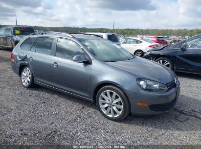 2014 VOLKSWAGEN JETTA SPORTWAGEN 2.5L S Gray  Gasoline 3VWPP7AJ0EM600805 photo #1