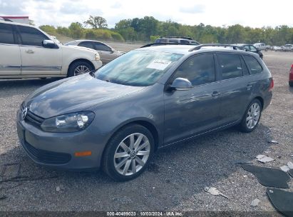 2014 VOLKSWAGEN JETTA SPORTWAGEN 2.5L S Gray  Gasoline 3VWPP7AJ0EM600805 photo #3