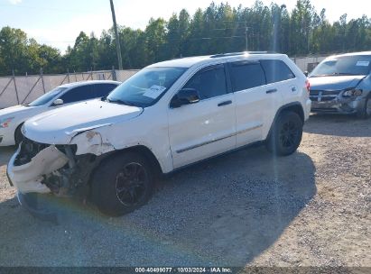 2013 JEEP GRAND CHEROKEE LIMITED White  Flexible Fuel 1C4RJEBG4DC636520 photo #3