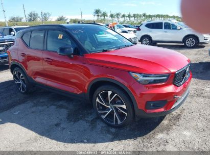 2021 VOLVO XC40 T5 R-DESIGN Red  Gasoline YV4162UM4M2571381 photo #1