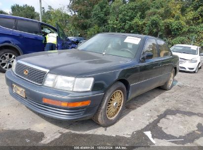 1993 LEXUS LS 400 Black  Gasoline JT8UF11E5P0174137 photo #3