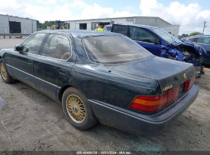 1993 LEXUS LS 400 Black  Gasoline JT8UF11E5P0174137 photo #4