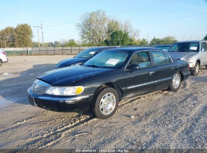 2002 LINCOLN CONTINENTAL Black  Gasoline 1LNHM97V52Y600400 photo #3