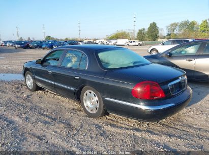 2002 LINCOLN CONTINENTAL Black  Gasoline 1LNHM97V52Y600400 photo #4