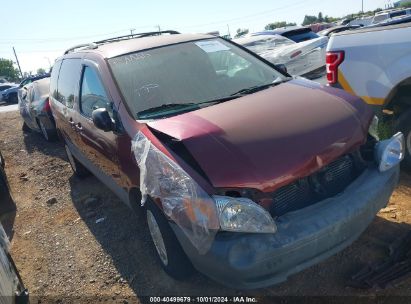 2001 TOYOTA SIENNA LE Burgundy  Gasoline 4T3ZF13C91U410018 photo #1