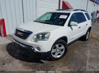 2008 GMC ACADIA SLT-1 White  Gasoline 1GKEV237X8J279592 photo #3