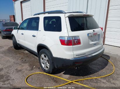 2008 GMC ACADIA SLT-1 White  Gasoline 1GKEV237X8J279592 photo #4