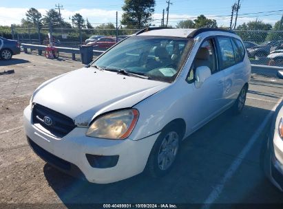 2008 KIA RONDO LX V6 White  Gasoline KNAFG526587154899 photo #3