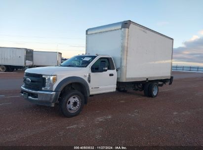 2019 FORD F-450 CHASSIS XL White  Diesel 1FDUF4GTXKDA16818 photo #3