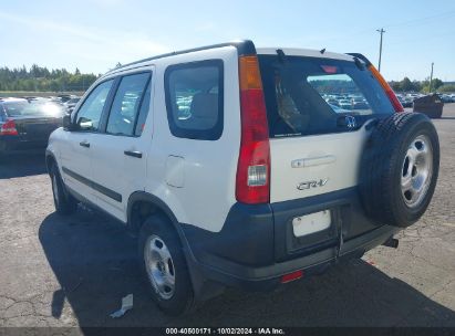 2002 HONDA CR-V LX White  Gasoline JHLRD78442C021451 photo #4