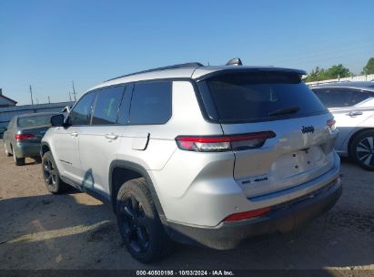 2023 JEEP GRAND CHEROKEE L ALTITUDE 4X4 Silver  Gasoline 1C4RJKAG5P8767771 photo #4