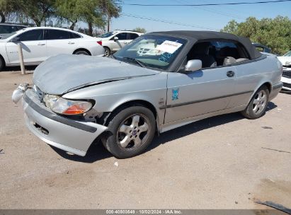 2001 SAAB 9-3 SE Silver  Gasoline YS3DF78K917016102 photo #3