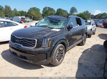 2024 KIA TELLURIDE S Black  Gasoline 5XYP64GC9RG488988 photo #3