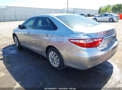 2015 TOYOTA CAMRY LE Silver  Gasoline 4T4BF1FK6FR515223 photo #4